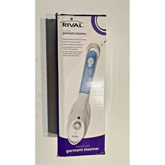 Rival Handheld Garment Clothes Steamer with Attachments & manual  11570 tested‎ - Picture 6 of 11